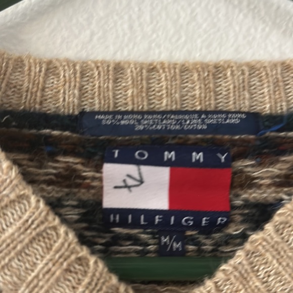 Tommy Hilfiger Shetland Wool Sweater - Picture 3 of 4